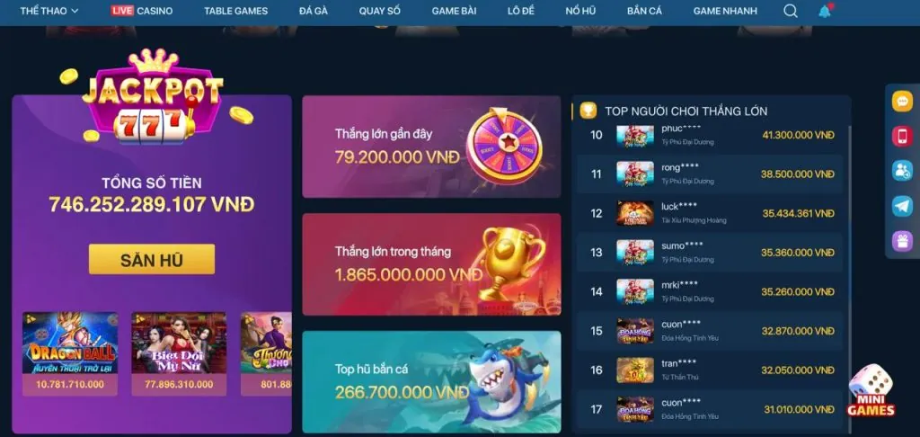 Hoàn trả hàng ngày 47bet